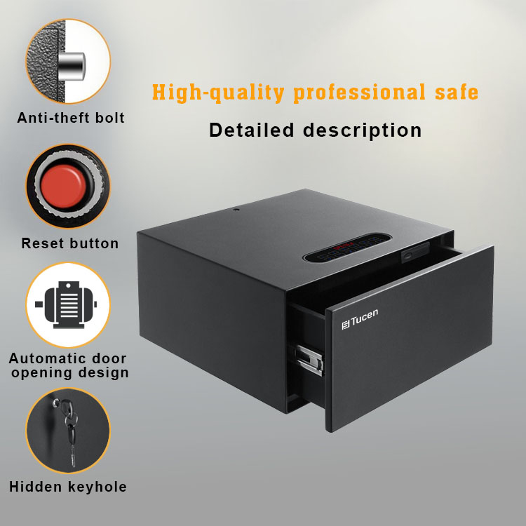 Tucen H0700M Automatic Pull-out and Close Drawer Safes With a Clear Led Display