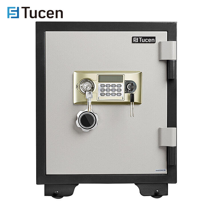 Tucen  FP0300M Series Safety Box Fireproof Cabinet Rated Electronic Resistent Fire Proof Booil Safe 60 Minutes Fire Protection