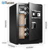 BS0500E TUCEN Fingerprint Security Fingerprint Electronic Digital Money Luxury Safes For Home