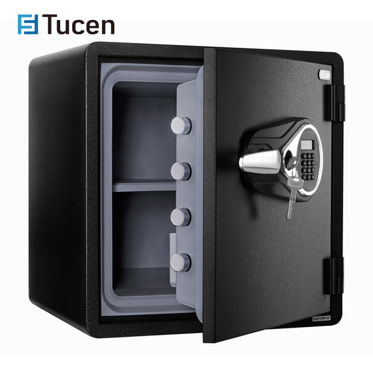 Tucen FP1002E Electronic Fireproof Hotel Weight Safe Box Cabinet 60 Minutes Fire Protection