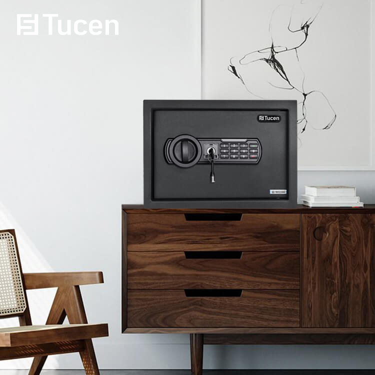 E3100E Series Tucen New Design Guaranteed Quality Proper Price Safe Home Digital Safe For Sale