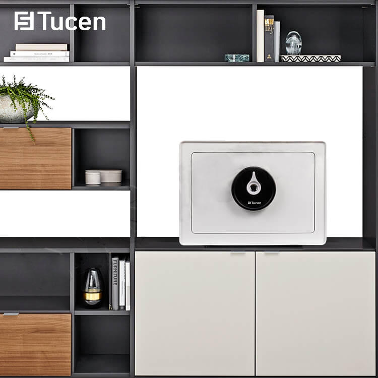 F1200S Tucen Fingerprint Access Safe Box Electronic Digital Security Biometric Fingerprint Safe For Home