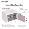 F1200S Tucen Fingerprint Access Safe Box Electronic Digital Security Biometric Fingerprint Safe For Home