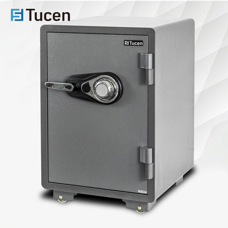 Tucen FP0403M Fireproof mechanical Stainless Steel Safes For Home 60 Minutes