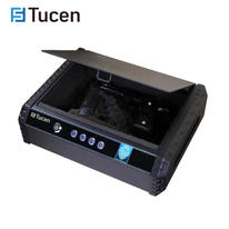 Tucen PS1001E Pistol Safe,Quick Acess Digital Gun Safe For Car/Home/Office