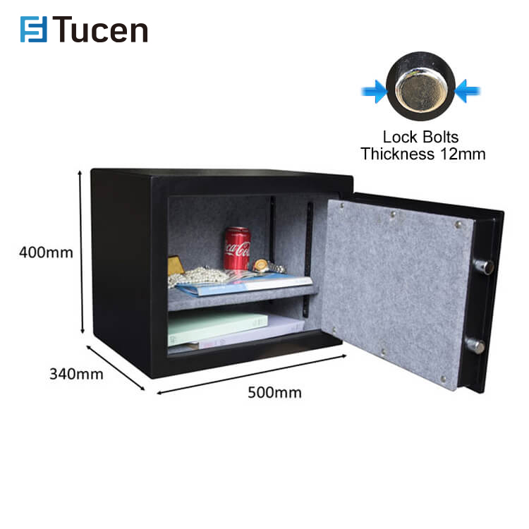 Tucen 30 Minutes Fire FP1902M Resistant Document Safe Fireproof Safe Box