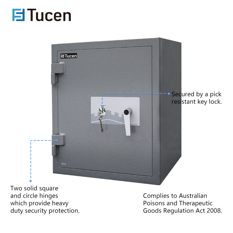 Tucen Steel Locker Australian Safe Supplies Drug Safe Box For Hospital