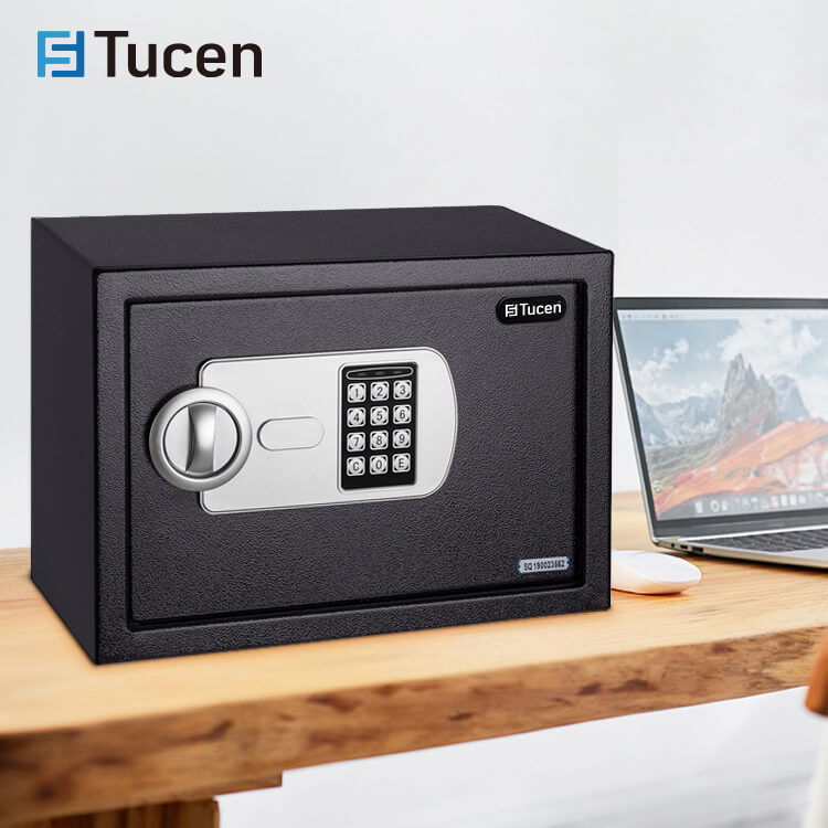 E1600E Series Tucen Custom Home Security Small Electronic Digital Safe For Home Office