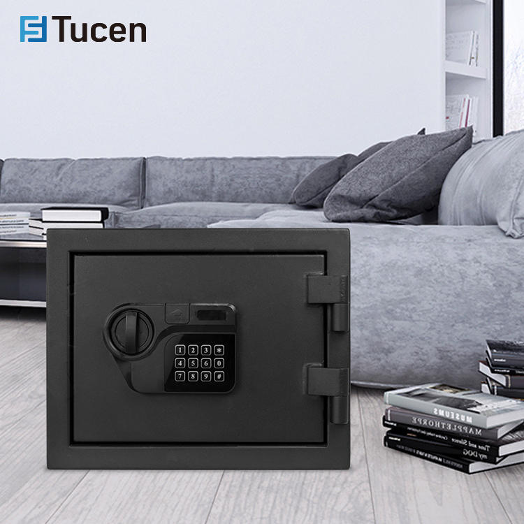 Tucen F1600E High end LED Light Indicator Safes Homes Fireproof Money Safes