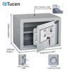 F0200S Series Tucen Manufacturer Safe Box Home Security Electronic Digital Biometric Fingerprint Safes