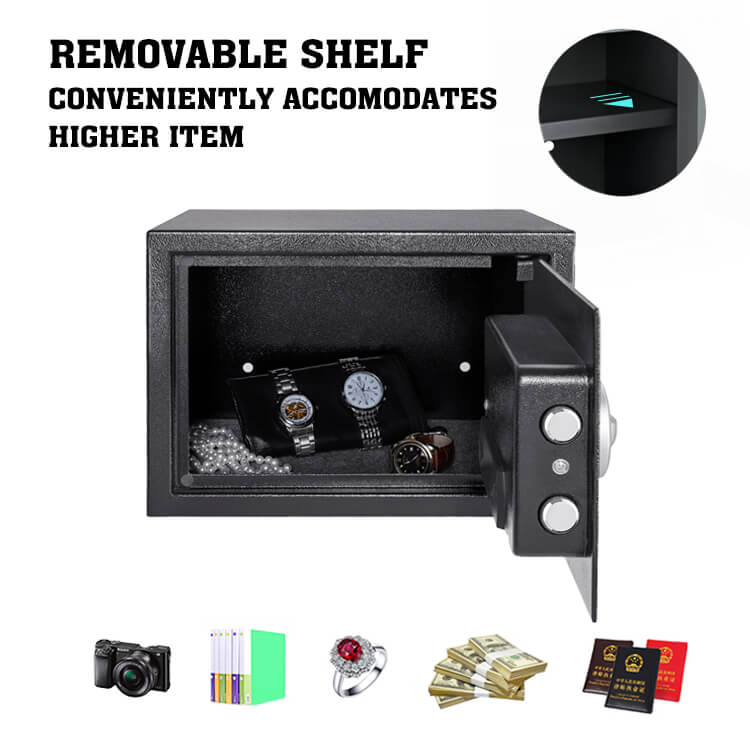 E1600E Series Tucen Custom Home Security Small Electronic Digital Safe For Home Office