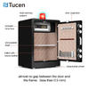 BS0500E TUCEN Fingerprint Security Fingerprint Electronic Digital Money Luxury Safes For Home