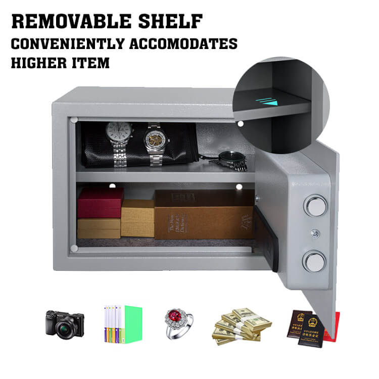 F0200S Series Tucen Manufacturer Safe Box Home Security Electronic Digital Biometric Fingerprint Safes