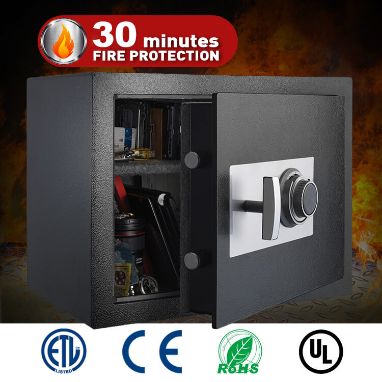 Tucen 30 Minutes Fire FP1902M Resistant Document Safe Fireproof Safe Box